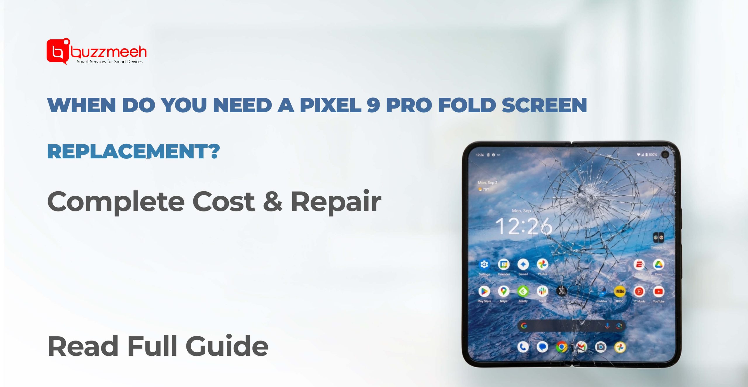 Pixel 9 Pro Fold Screen Replacement Guide