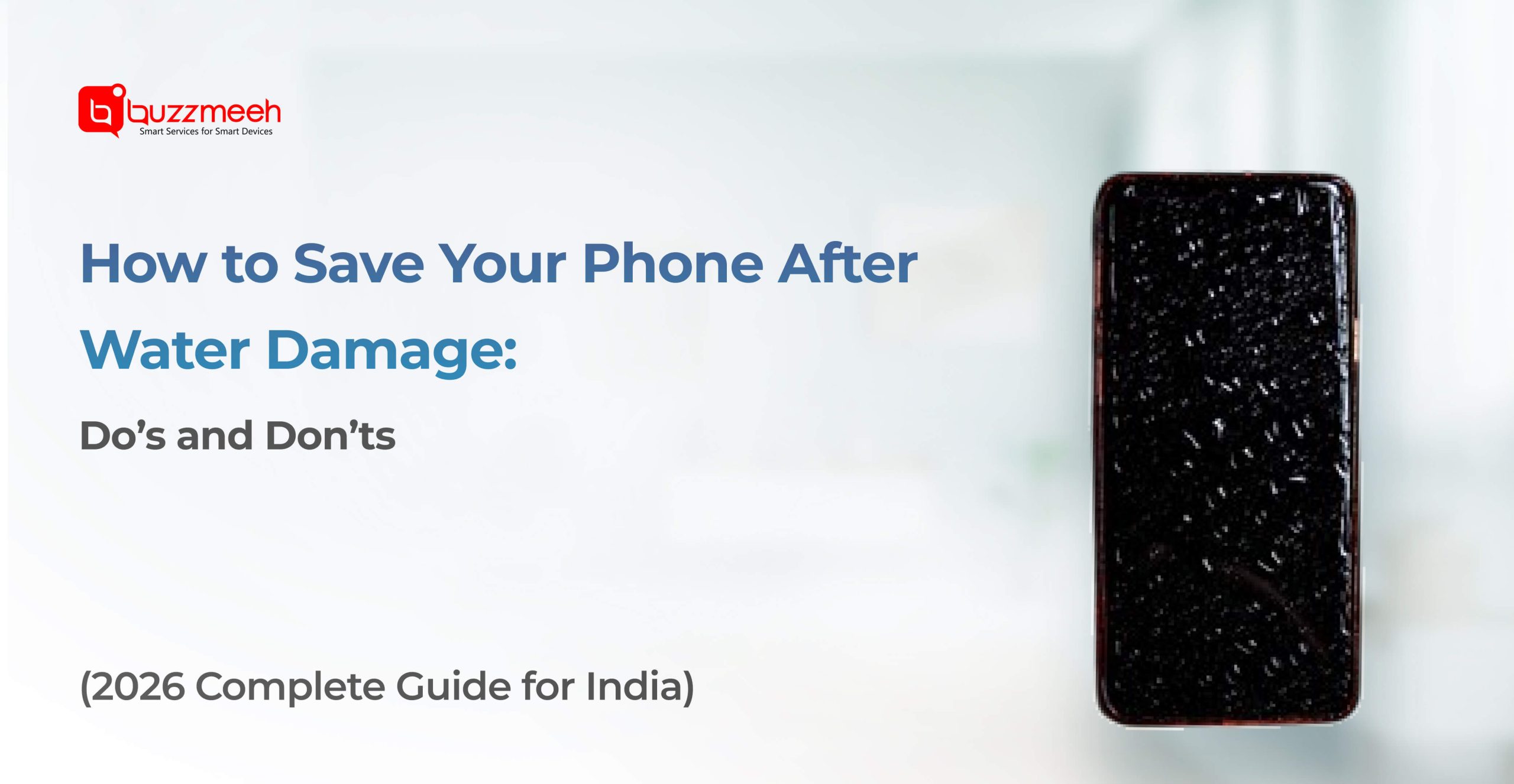 Save Your Phone After Water Damage