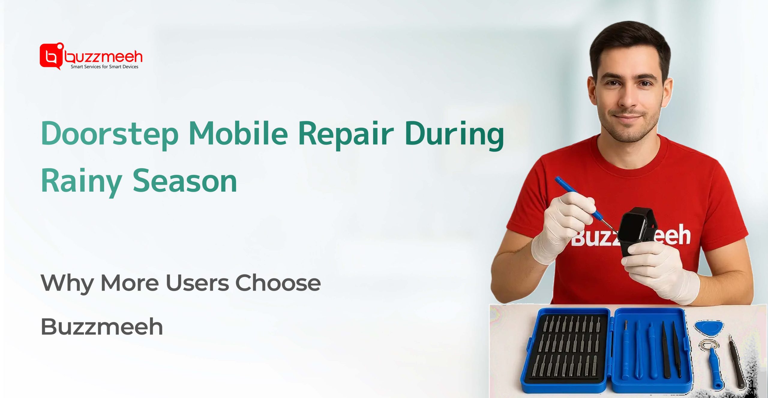 Doorstep Mobile Repair During Rainy Season